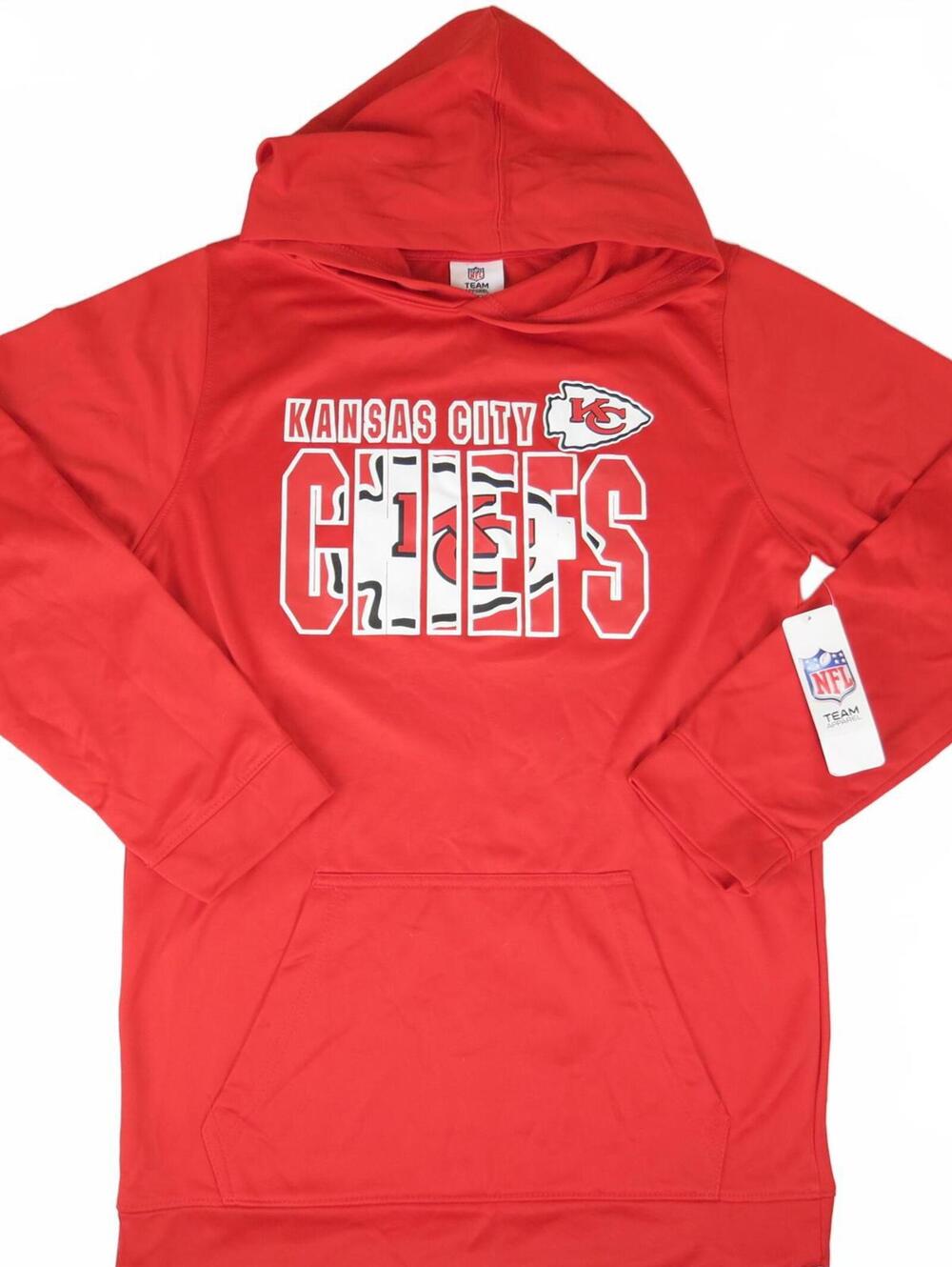 Youth XXL Kansas City Chiefs Red Hoodie Sweatshirt